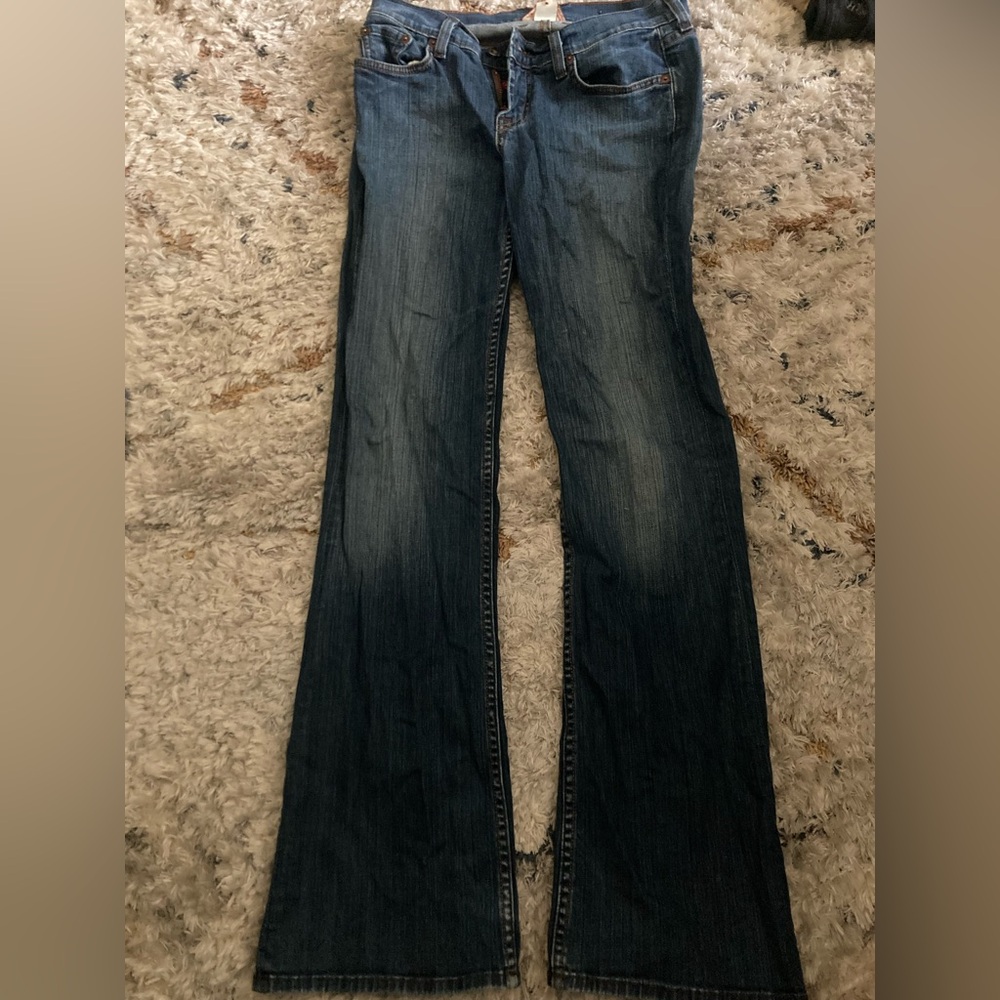 Lucky Brand Dark Blue Flare Jeans